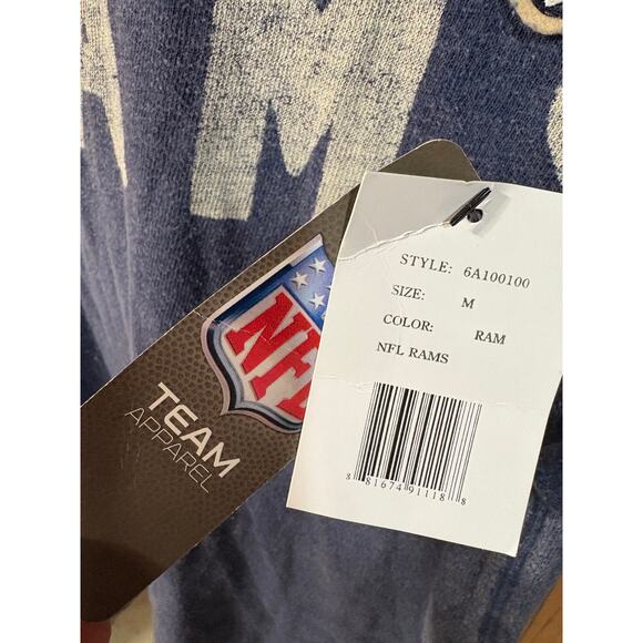 Saint Louis Rams Official NFL Sweatshirt – Size Medium – NWT Vintage Style - Picture 4 of 6